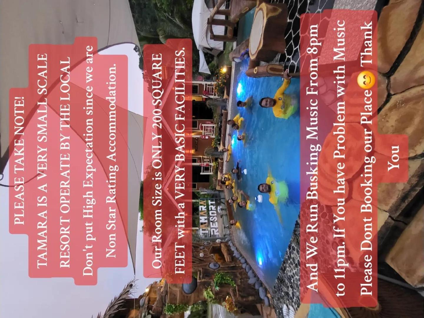 Tamara Resort Motel Kampong Juara Kültér fotó
